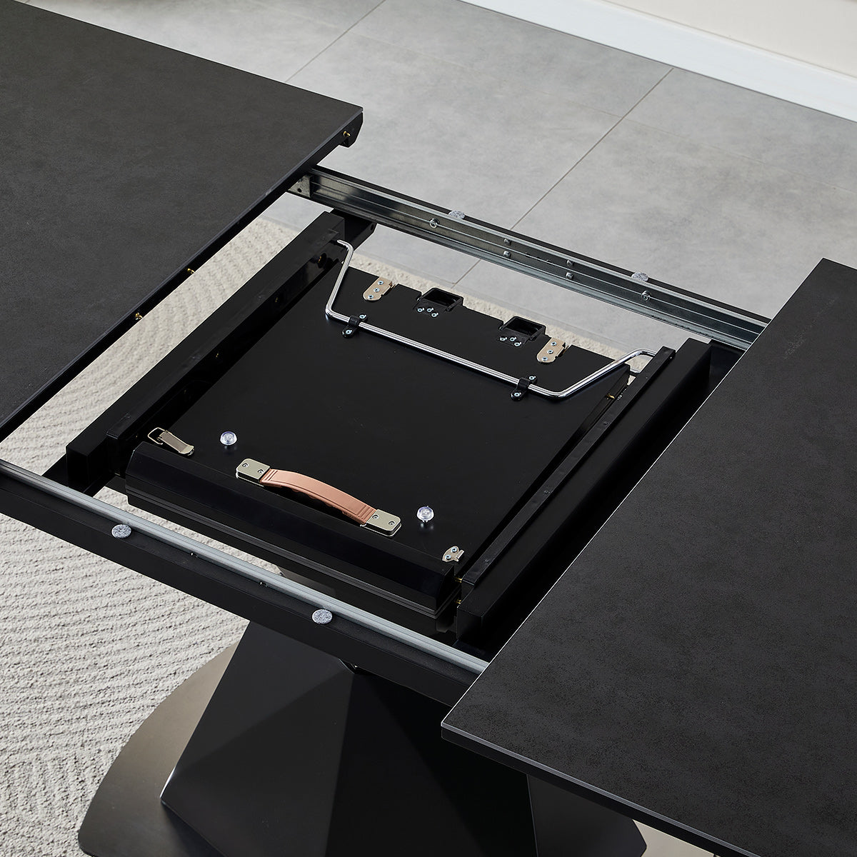 Velto 160-220cm Extending Dining Table Grey