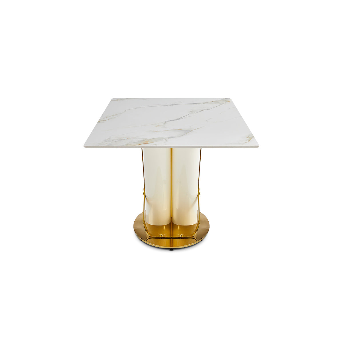 Orla 180cm Gold Dining Table