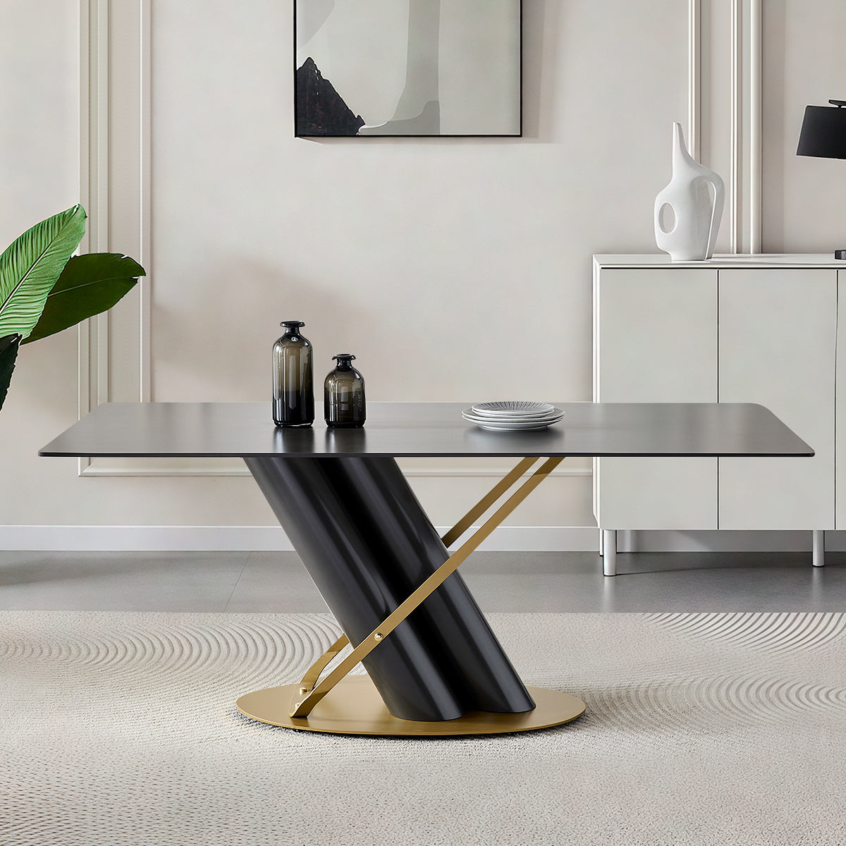 Orla 180cm Brushed Dining Table