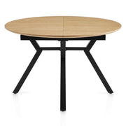 Cleo 120-160cm Extending Oval Dining Table Oak