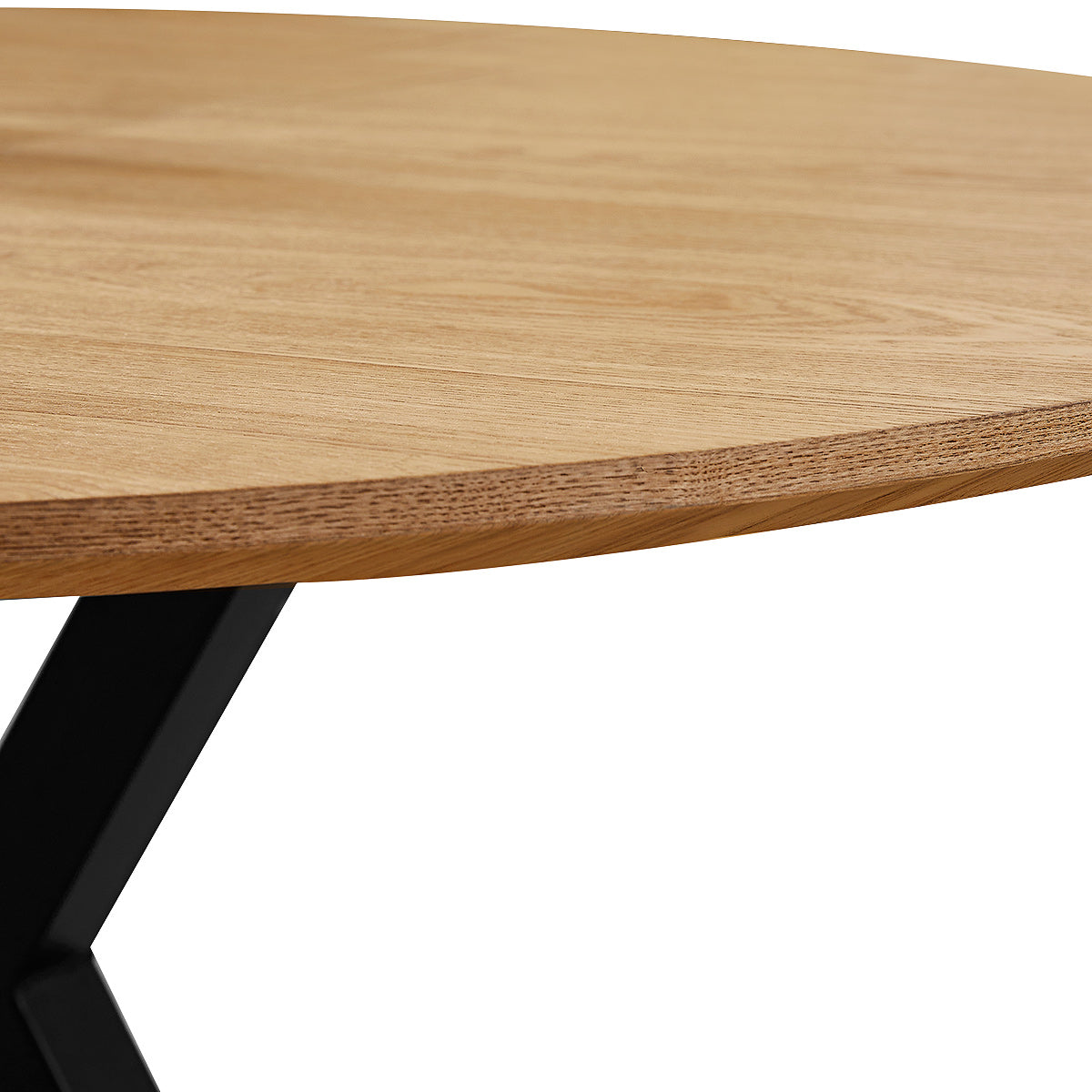 Cleo 120-160cm Extending Oval Dining Table Oak