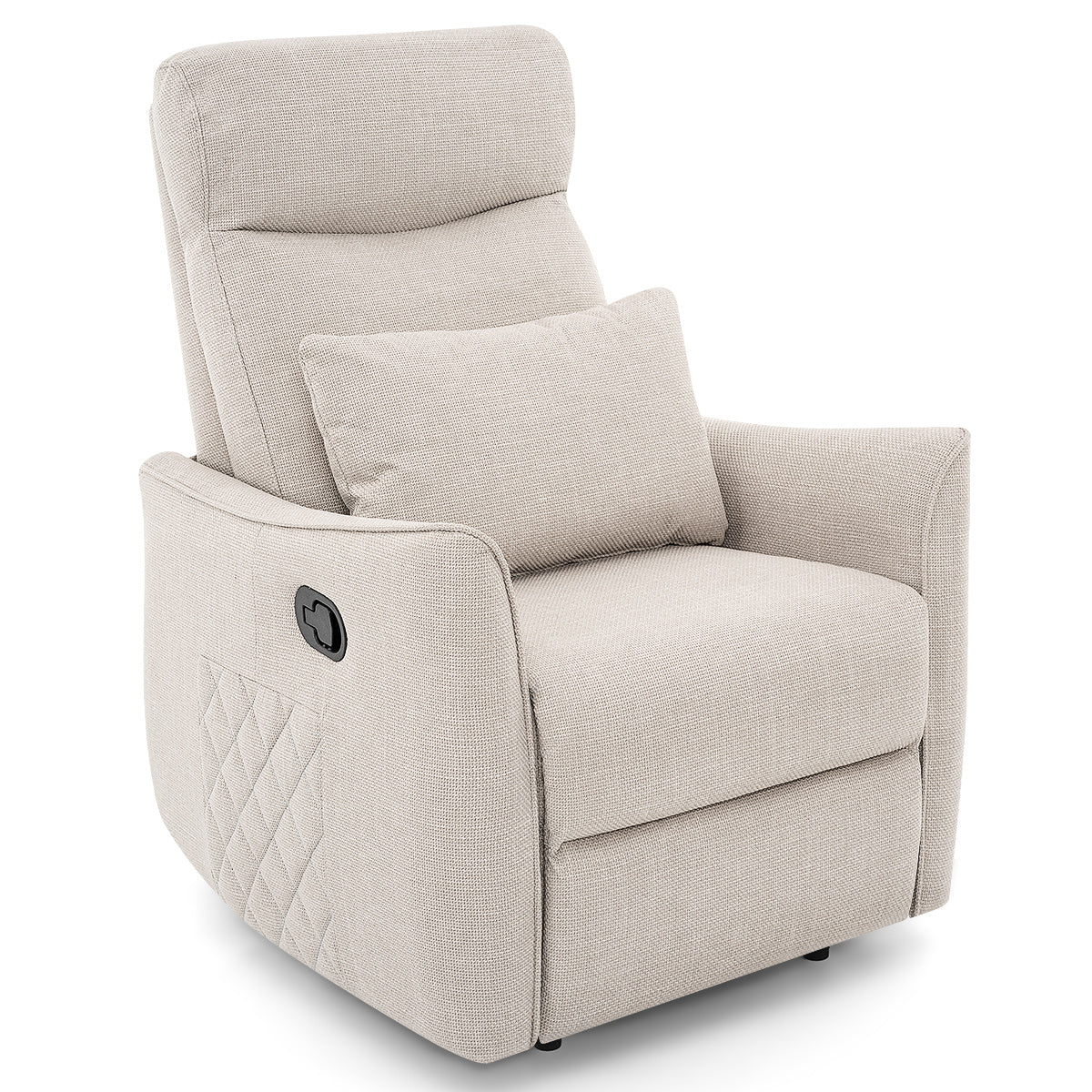 Salisbury Recliner Chair Tweed Fabric