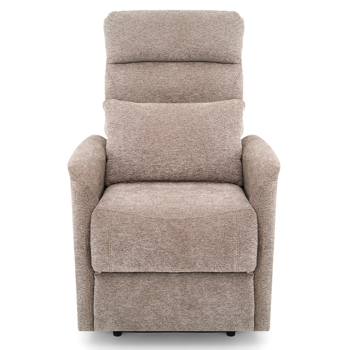 Langford Recliner Chair Brown Fabric