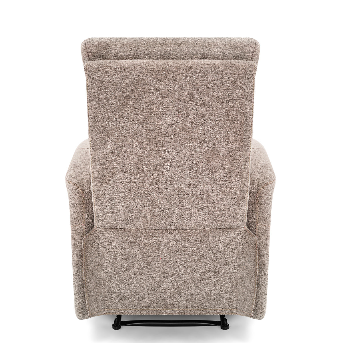 Langford Recliner Chair Brown Fabric