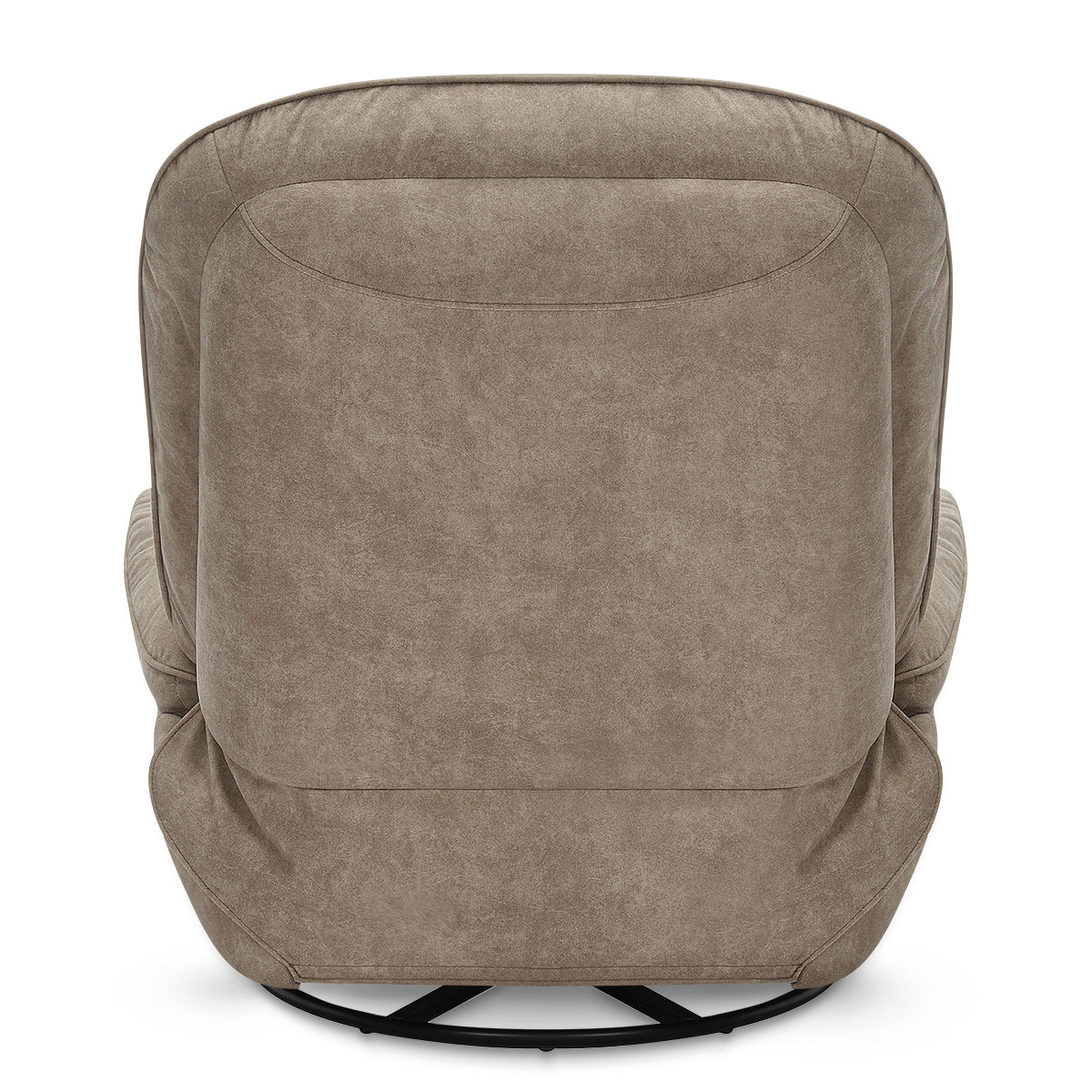 Shelley Power Rocker Recliner Chair Taupe Fabric