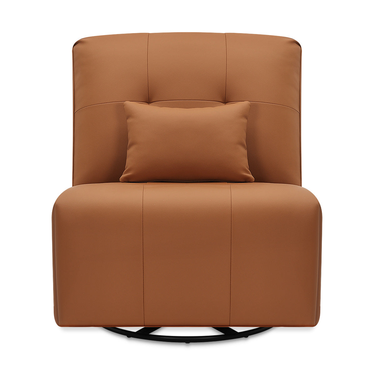 Milton Power Recliner Chair Tan Eco Leather