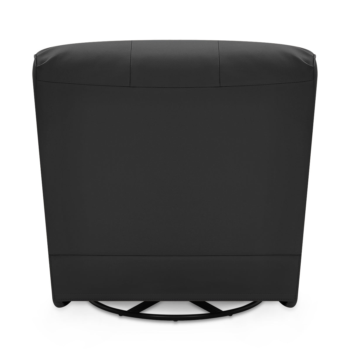 Milton Power Recliner Chair Black Eco Leather