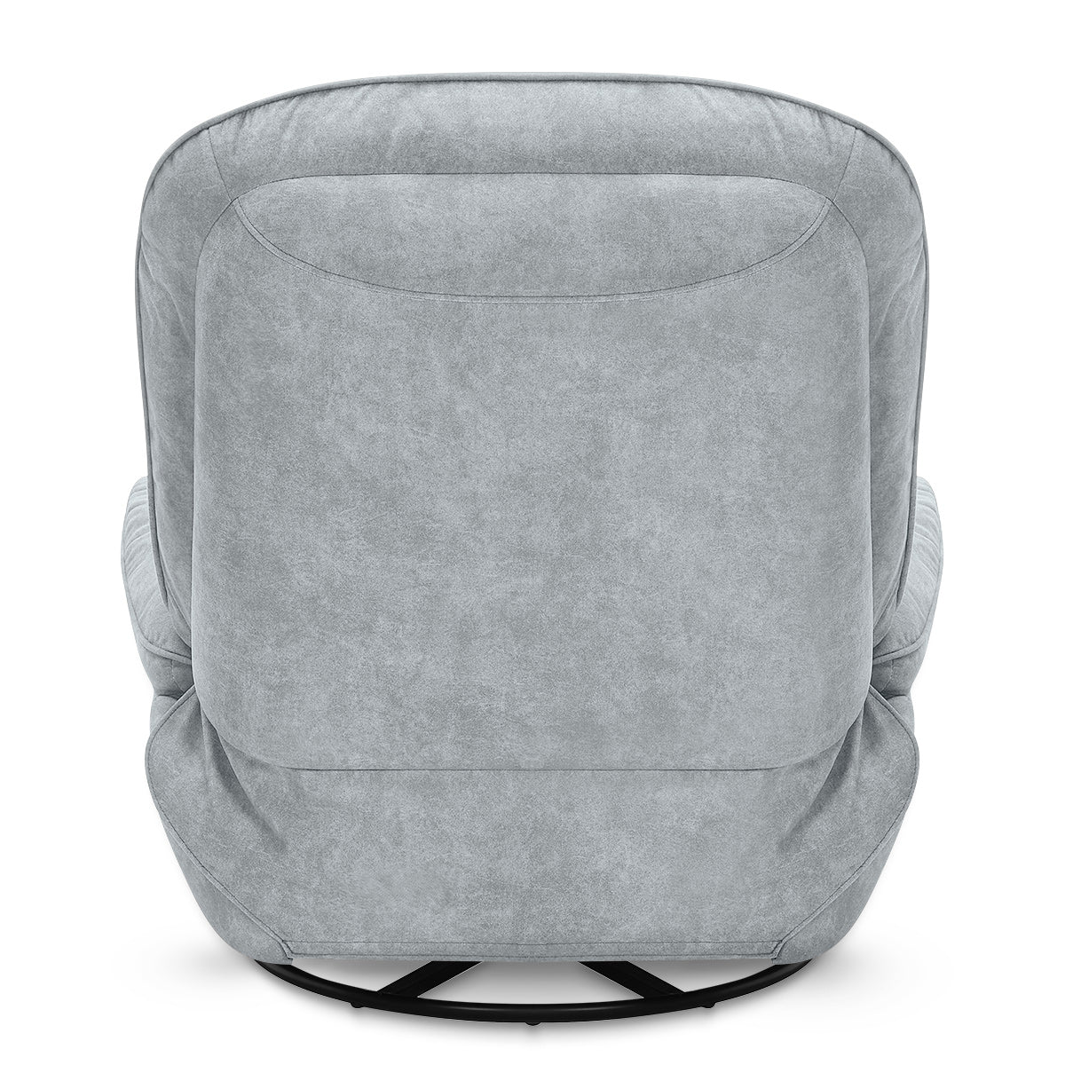 Shelley Power Rocker Recliner Chair Grey Fabric