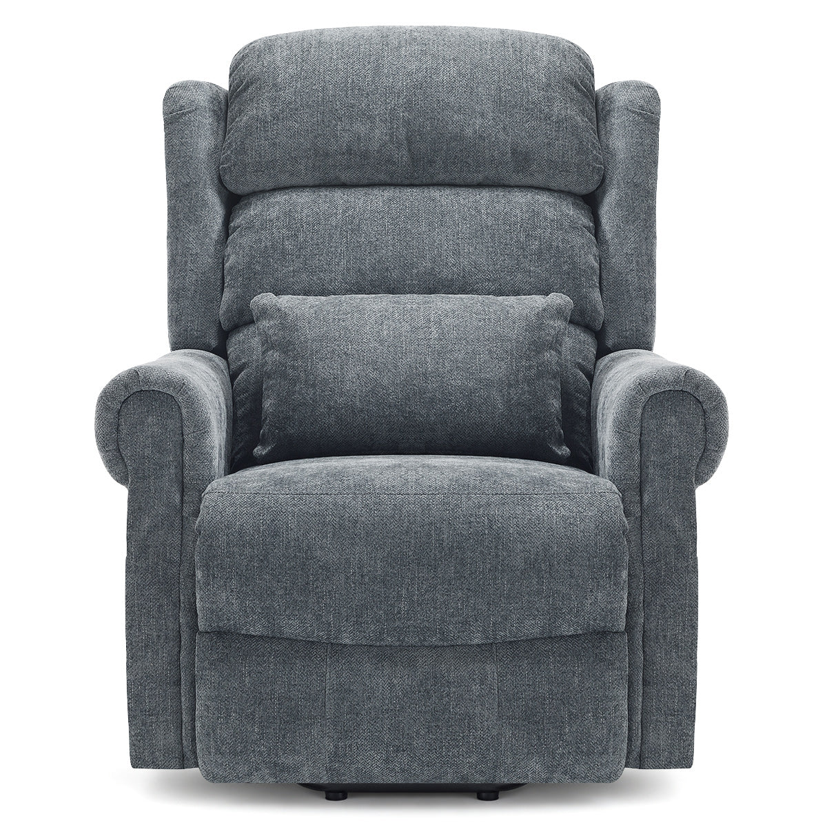 Marlow Brown Fabric Pocket Sprung Riser Recliner Chair with Heat & Massage