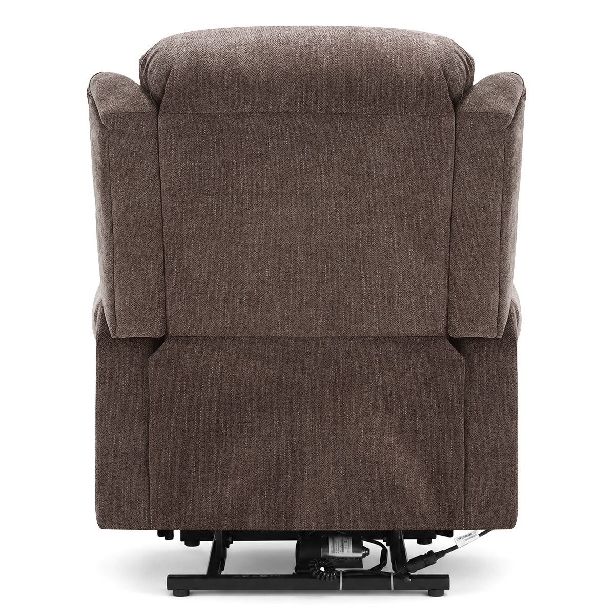 Marlow Charcoal Fabric Pocket Sprung Riser Recliner Chair with Heat & Massage