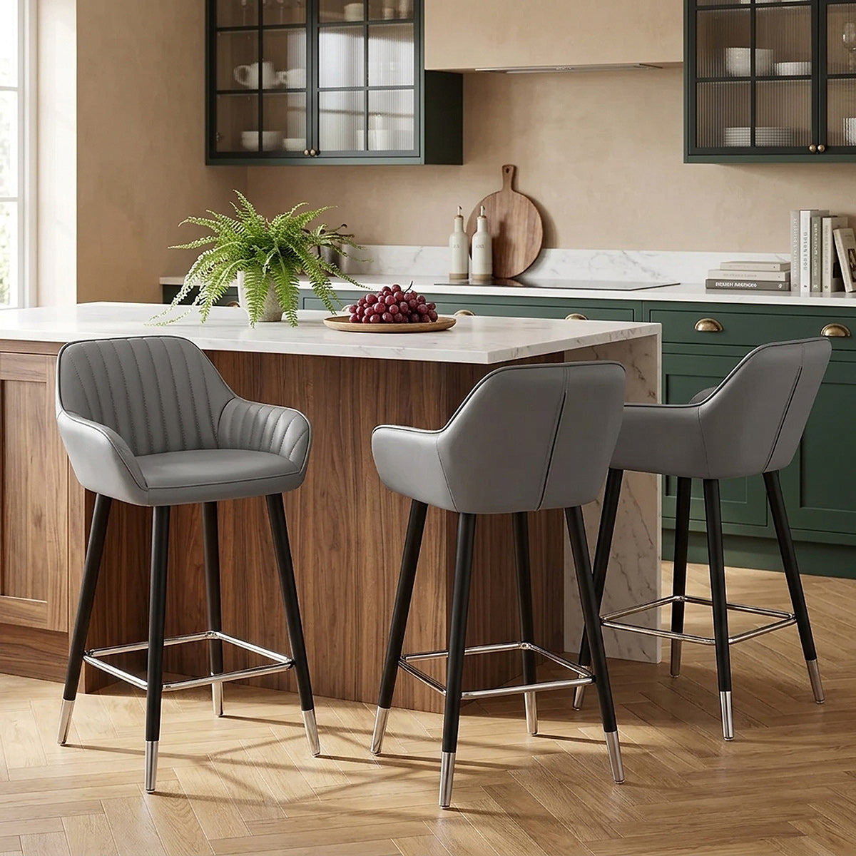 Apres Grande Stool Light Grey