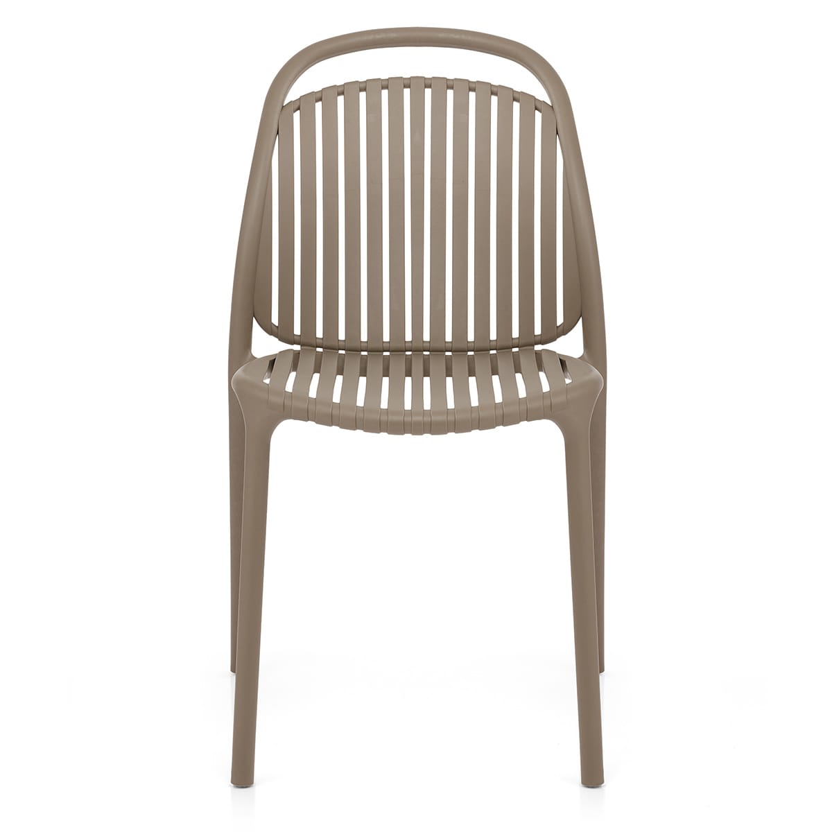 Arlo Stackable Outdoor Chair Brown