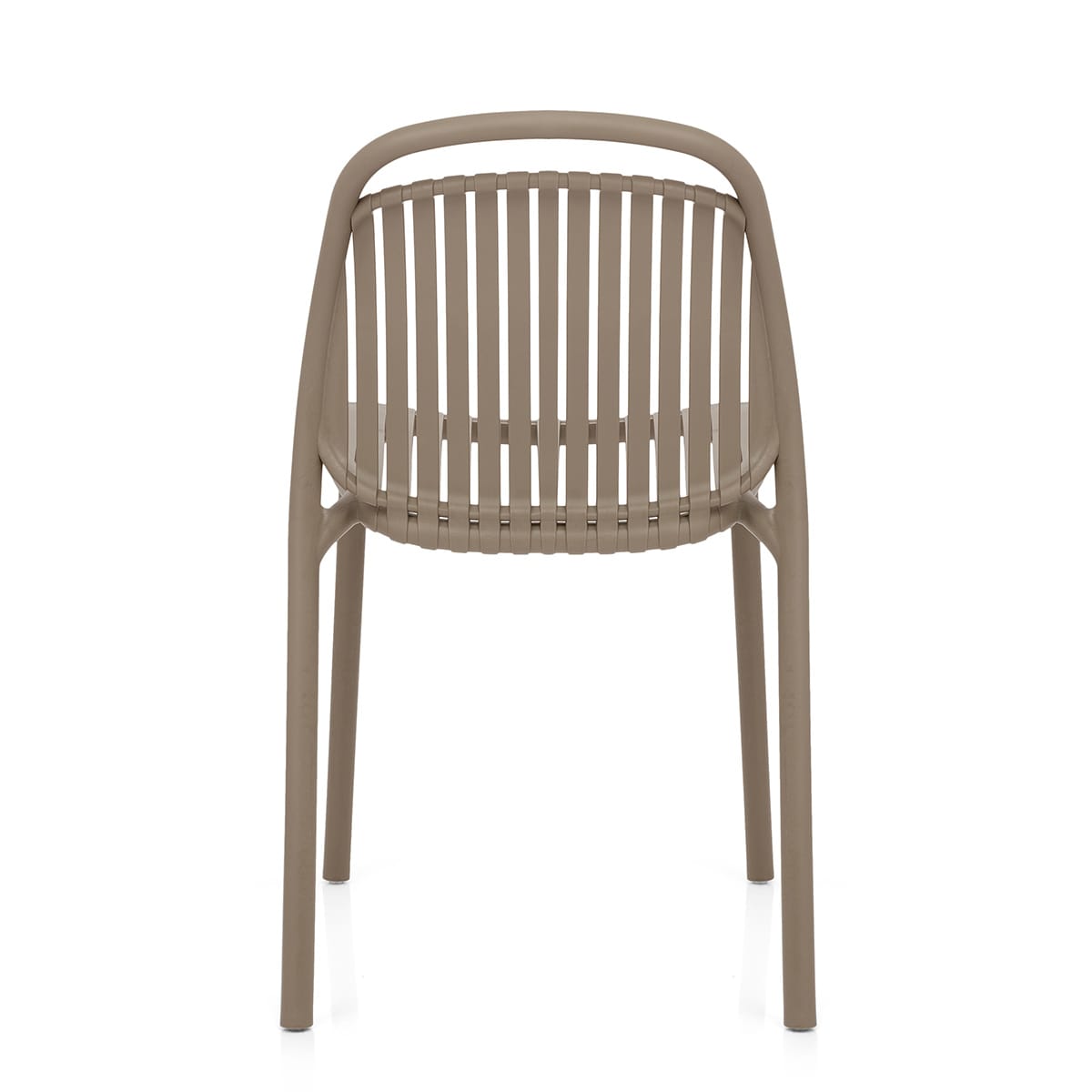 Arlo Stackable Outdoor Chair Brown