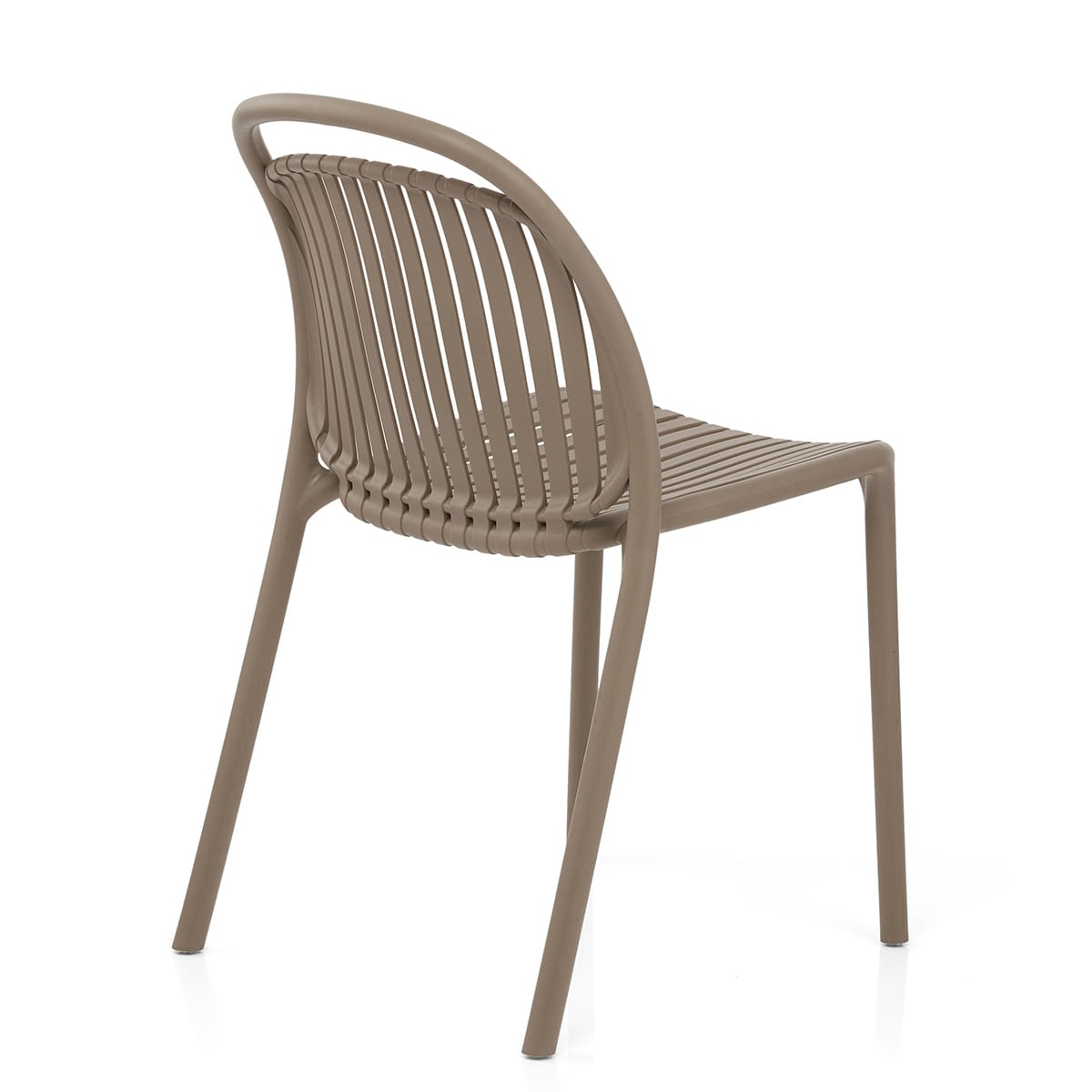 Arlo Stackable Outdoor Chair Brown