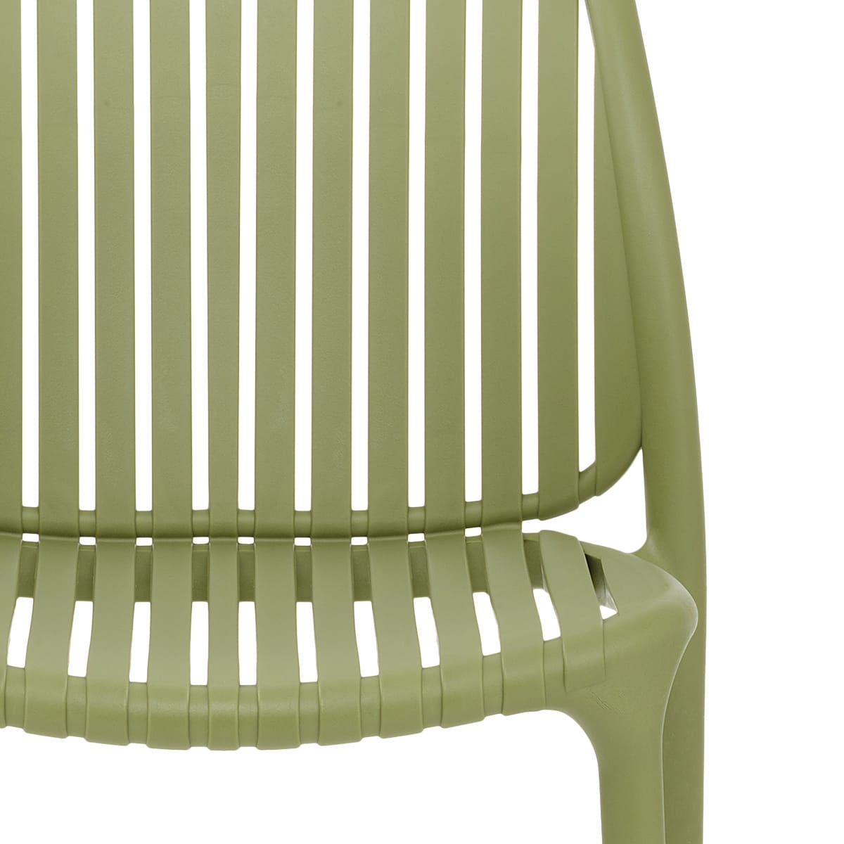 Arlo Stackable Outdoor Chair Green