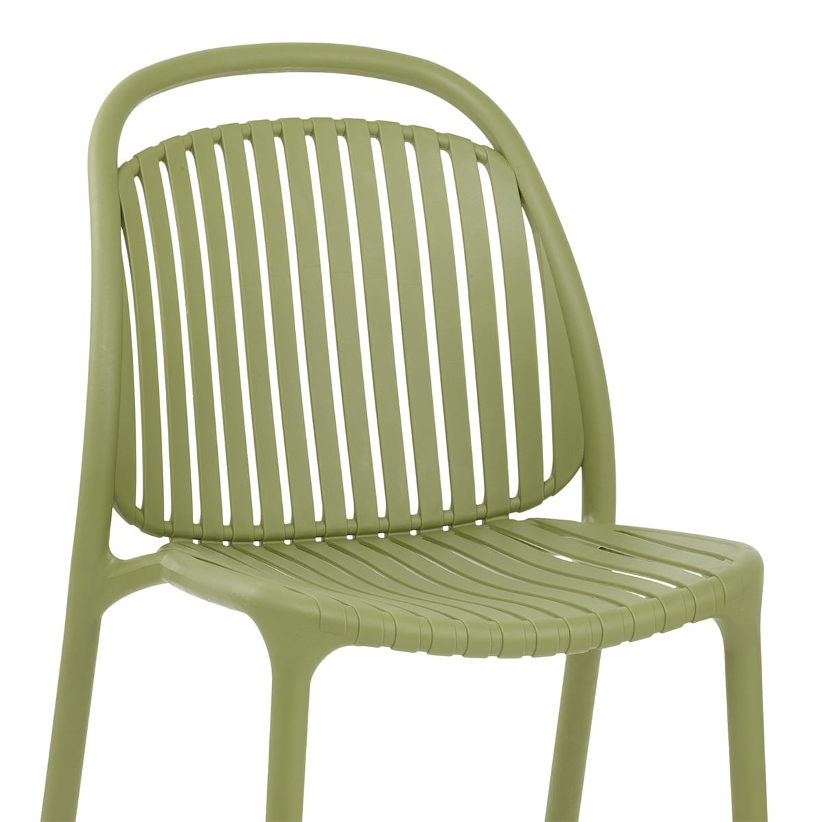 Arlo Stackable Outdoor Chair Green