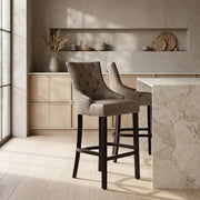 Ascot Bar Stool Antique Brown