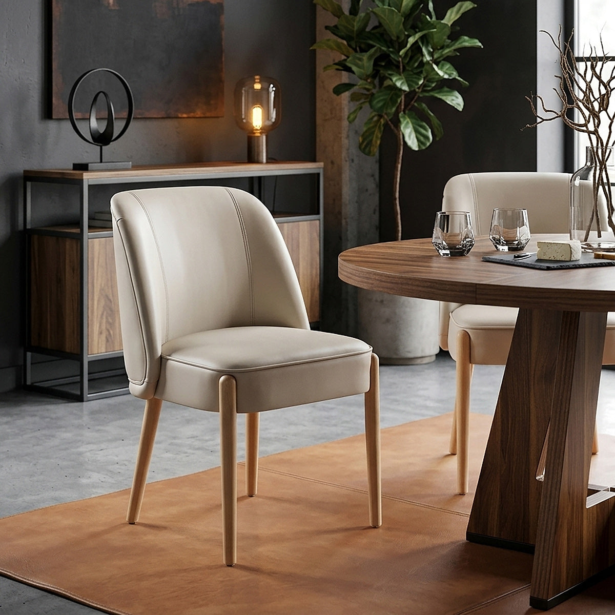 Avon Dining Chair Cream