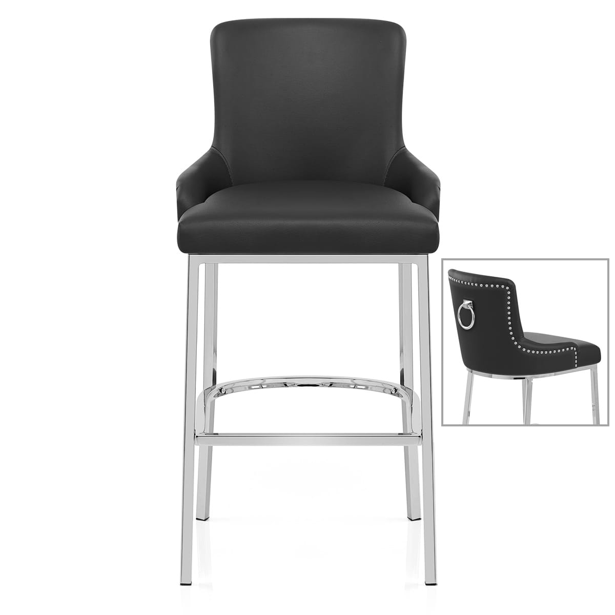 Bliss Bar Stool Black