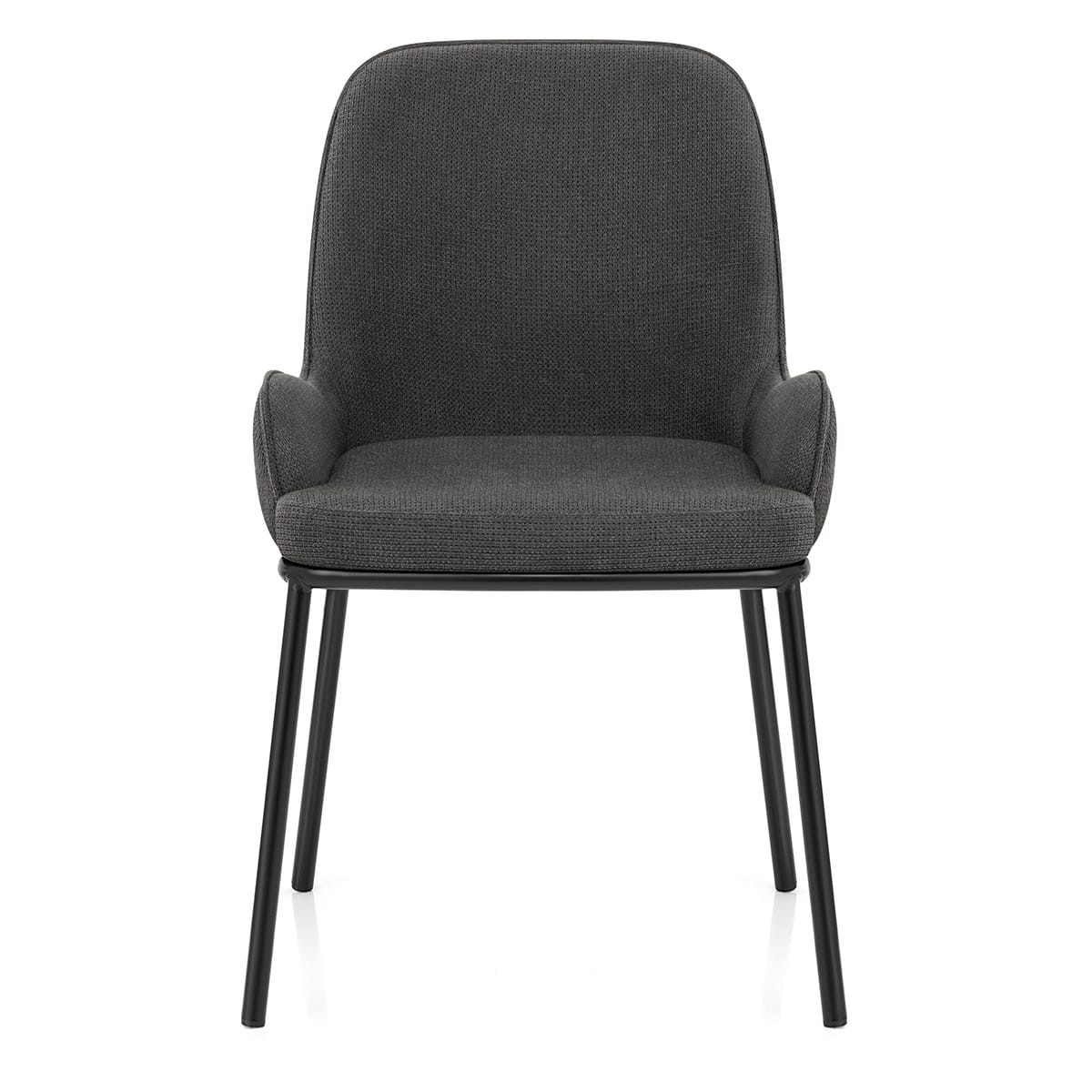 Cameo Dining Chair Charcoal Fabric