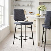 Caprice Bar Stool Antique Blue