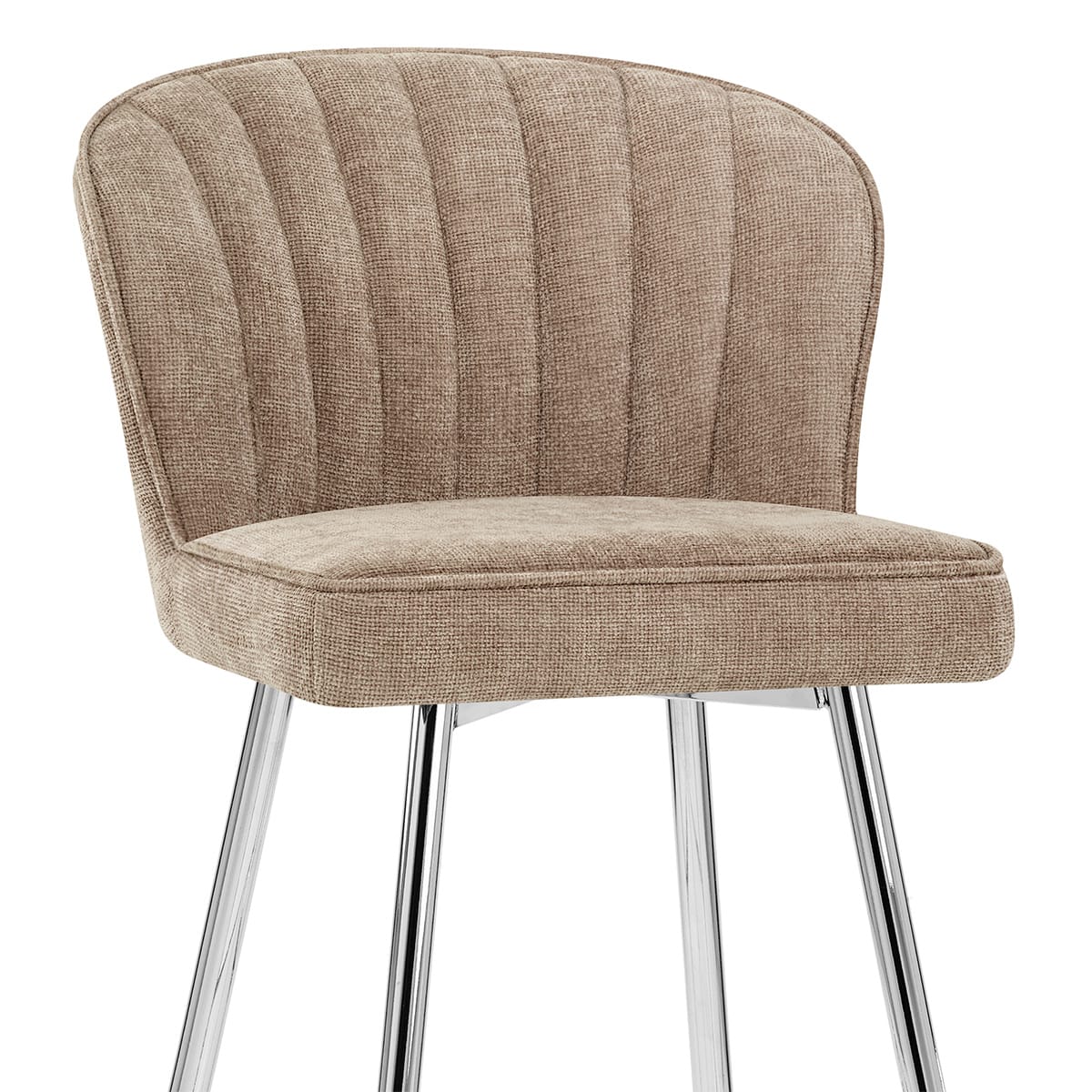 Chase Bar Stool Beige Fabric