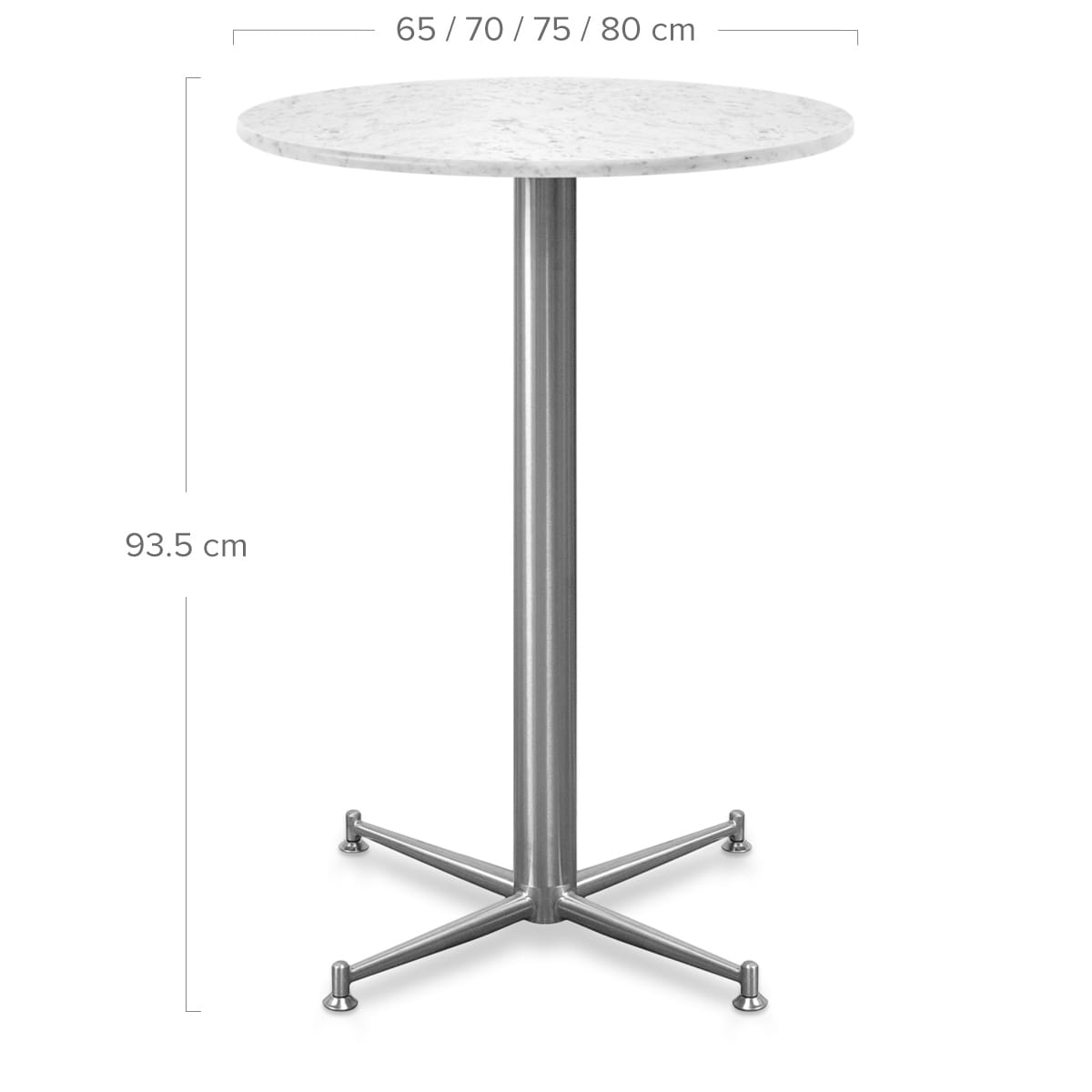 Cortina Bar Table Stone Top