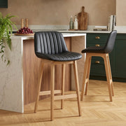 Cove Bar Stool Black