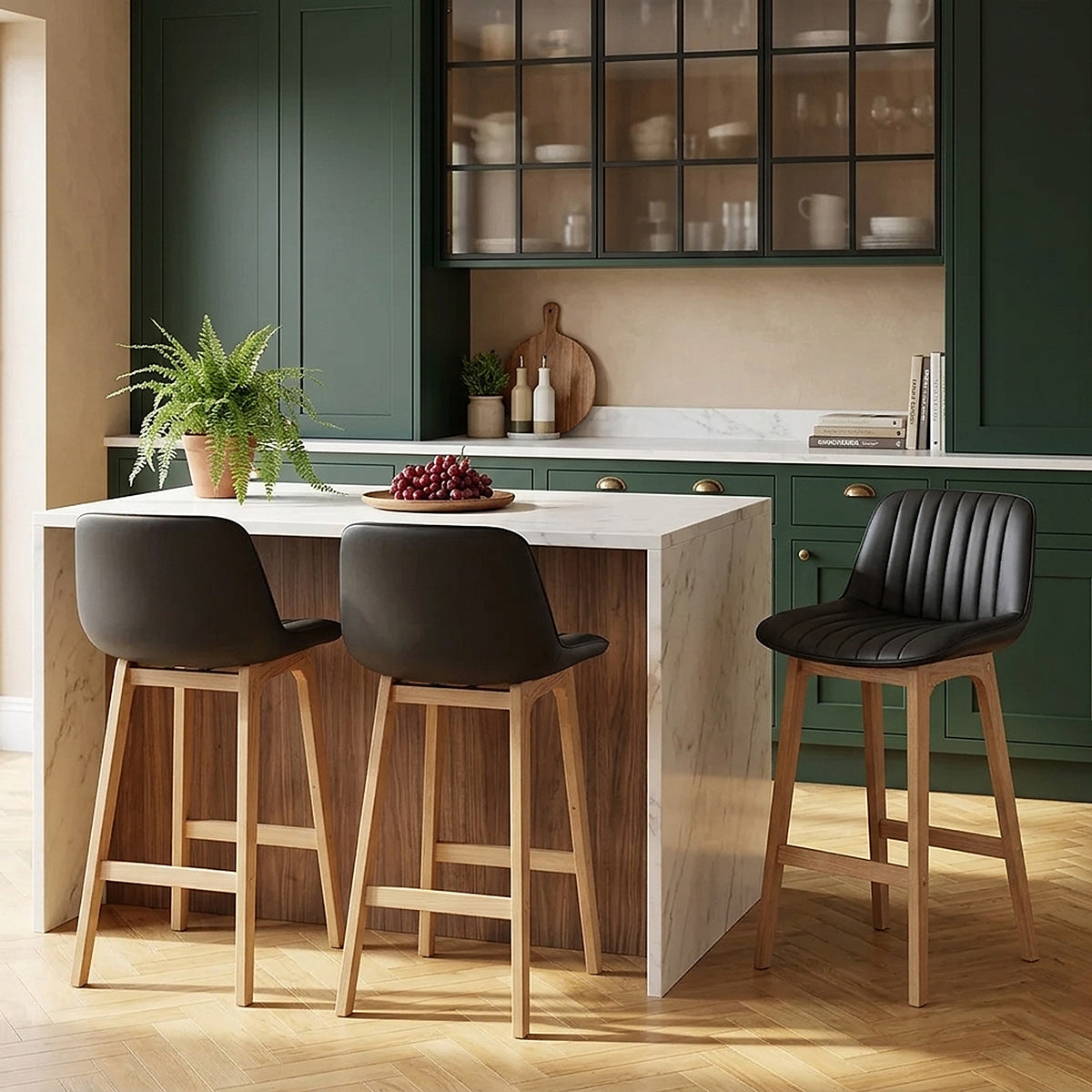 Cove Bar Stool Black