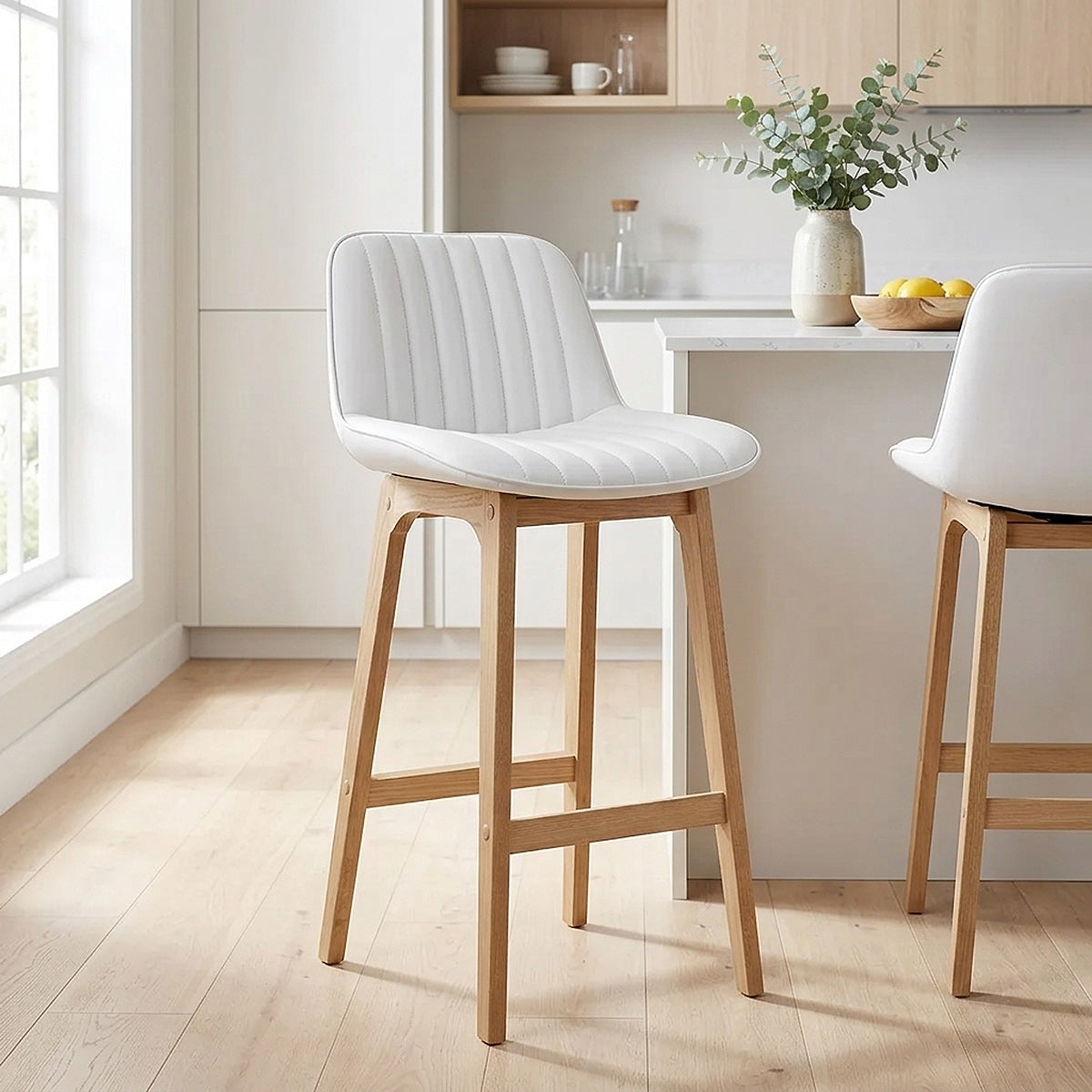 Cove Bar Stool White