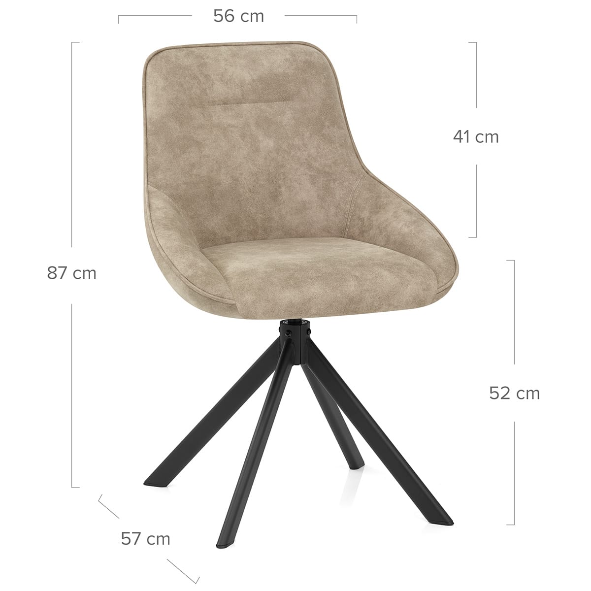 Dante Dining Chair Taupe