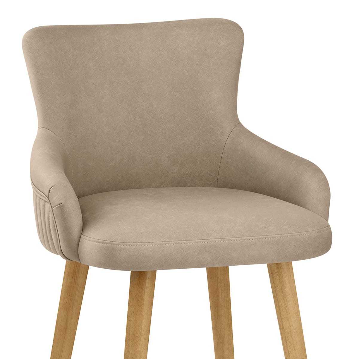 Diablo Oak Bar Stool Brown