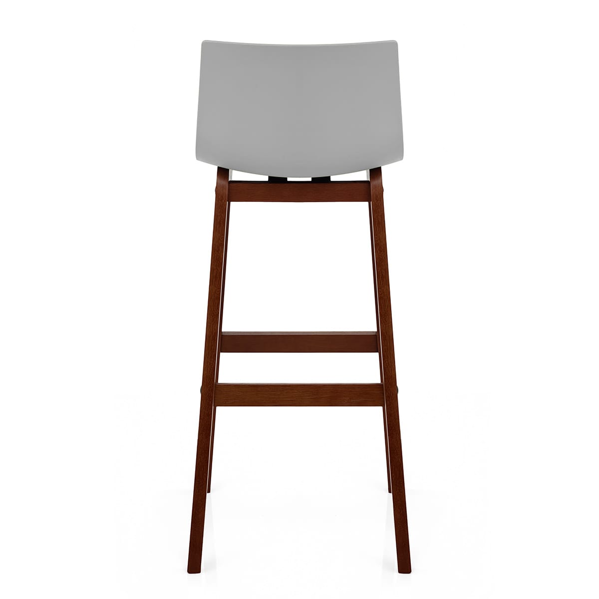 Drift Walnut & Grey Bar Stool