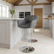Dune Bar Stool Grey
