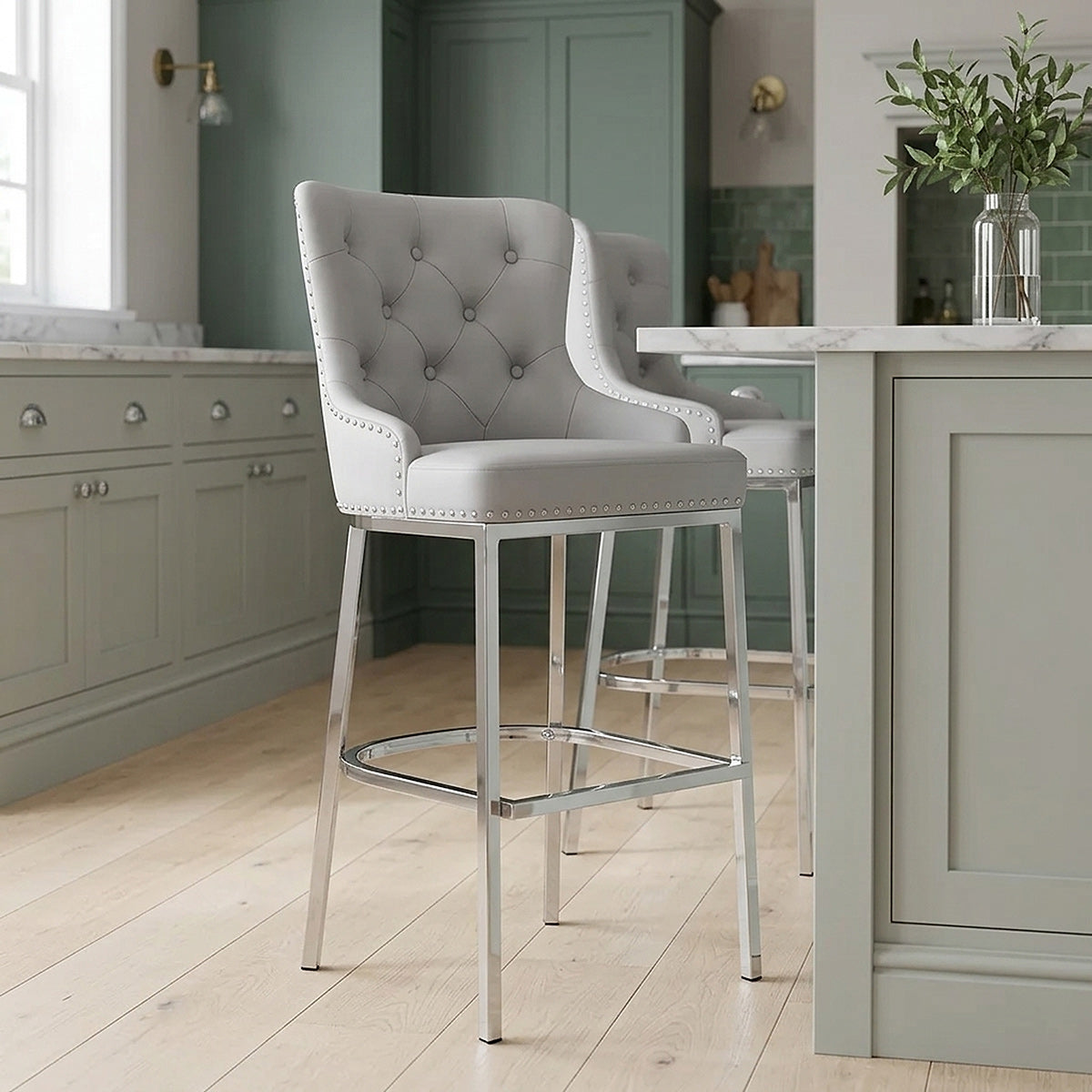 Grange Bar Stool Grey