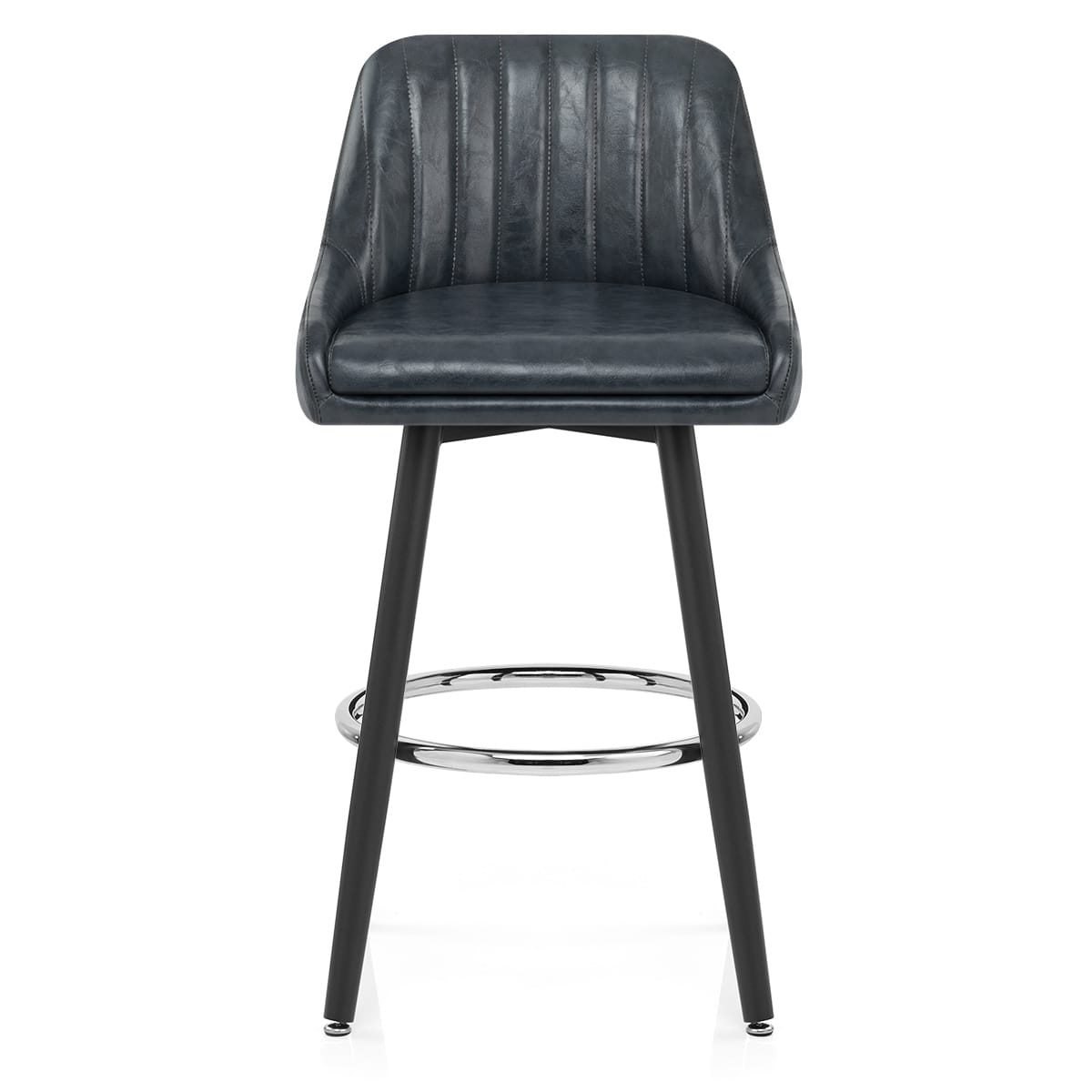Hamilton Bar Stool Antique Midnight Blue