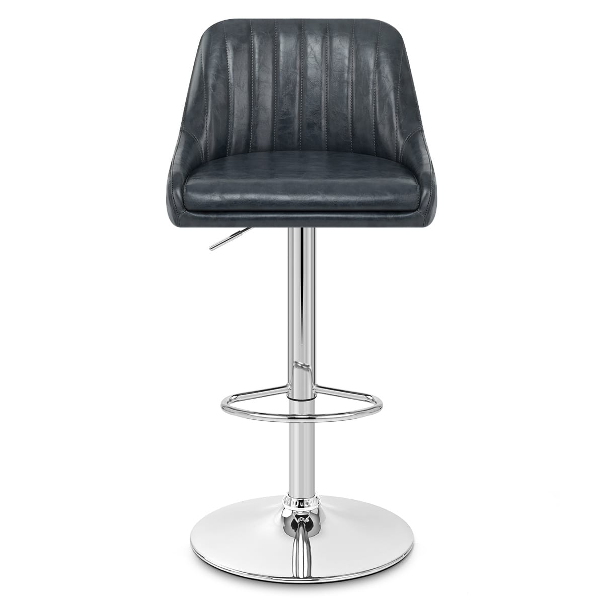 Hobart Bar Stool Antique Midnight Blue