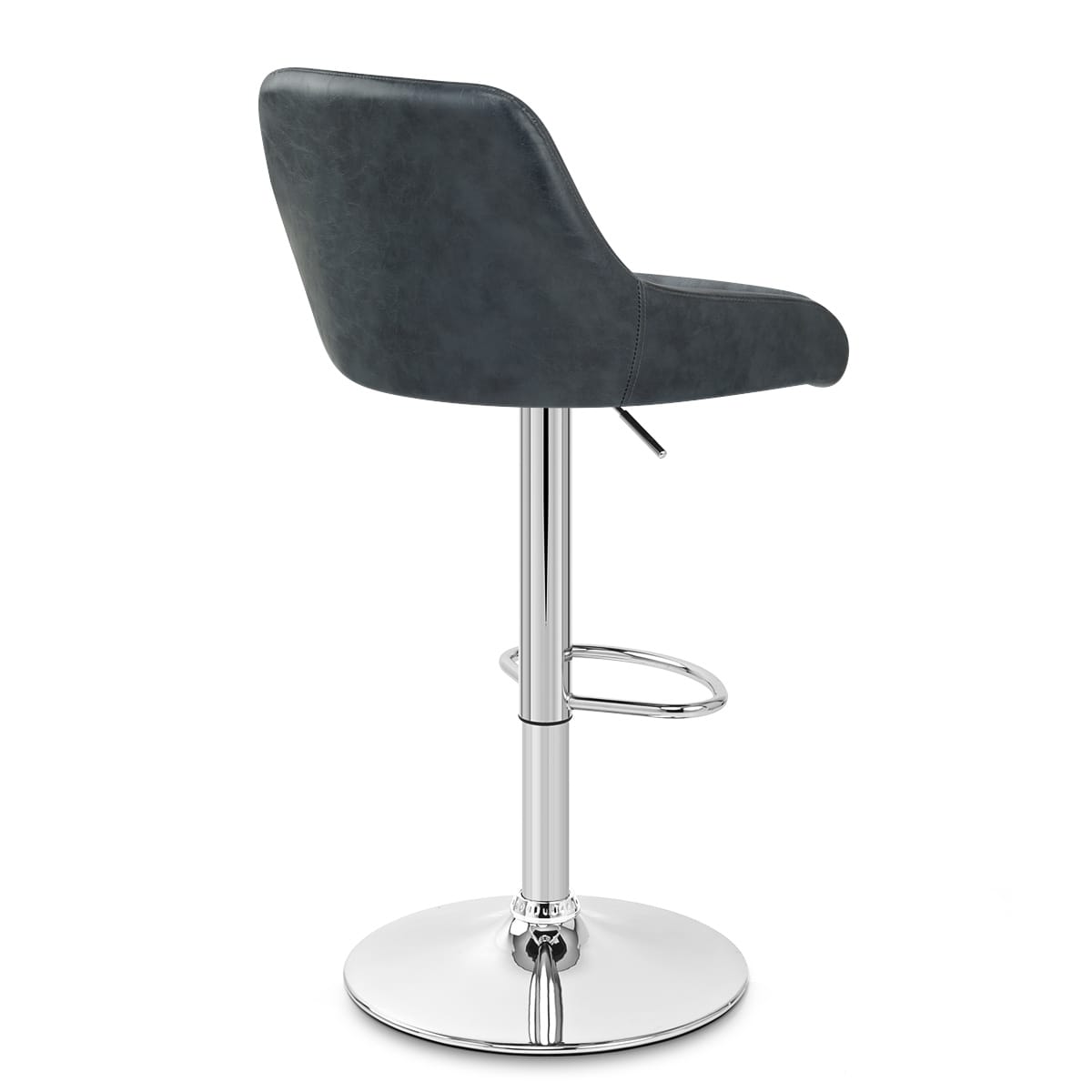 Hobart Bar Stool Antique Midnight Blue