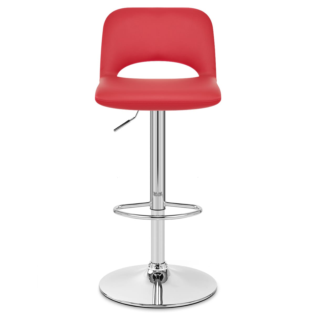 Hugo Bar Stool Red