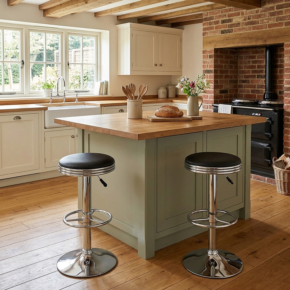 Java Bar Stool Grey