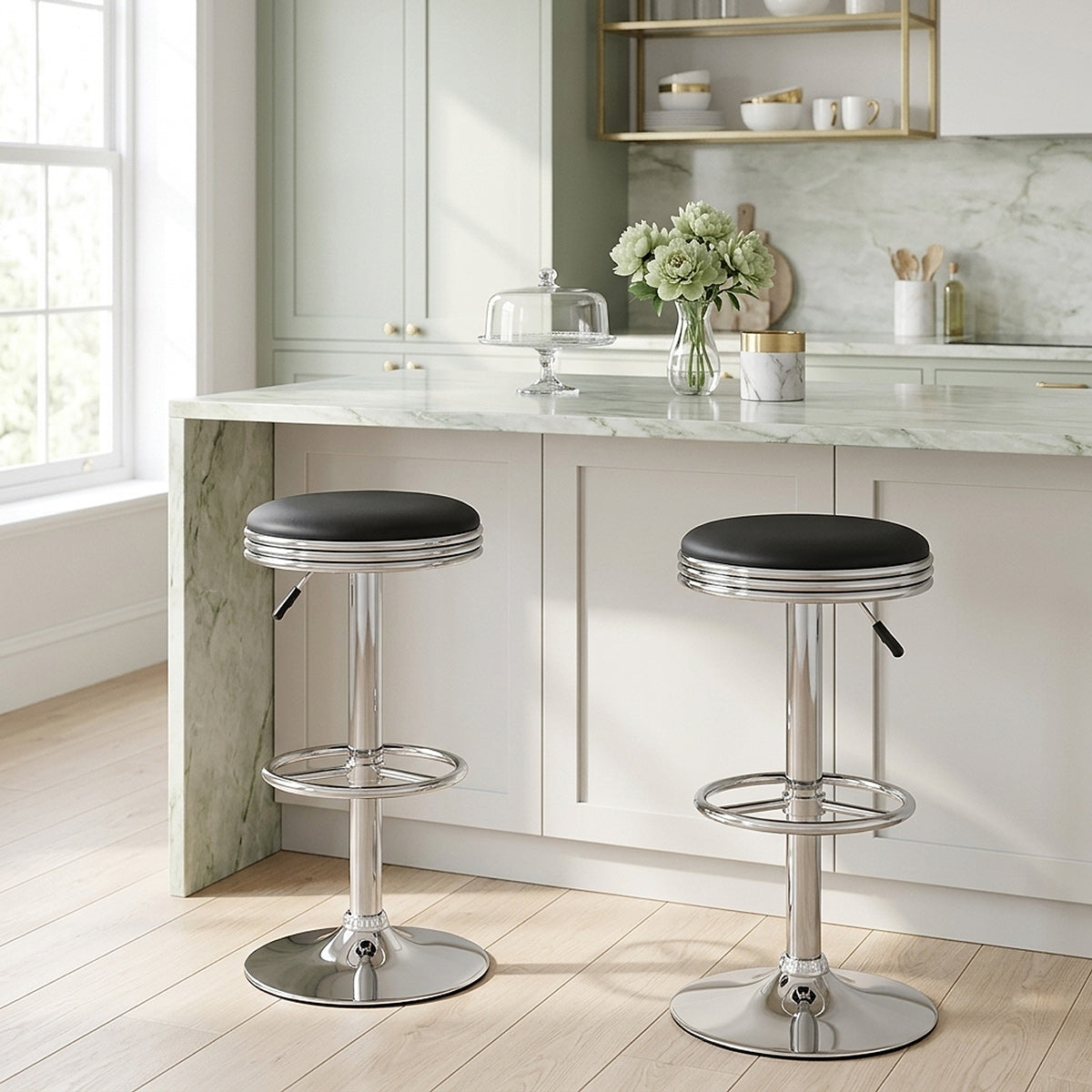Java Diner Stool Black