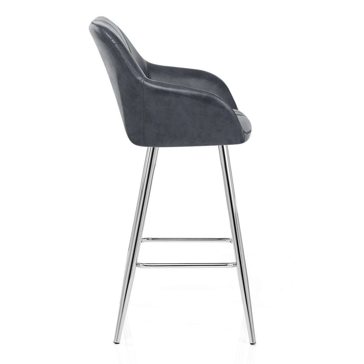 Mason Bar Stool Antique Midnight Blue