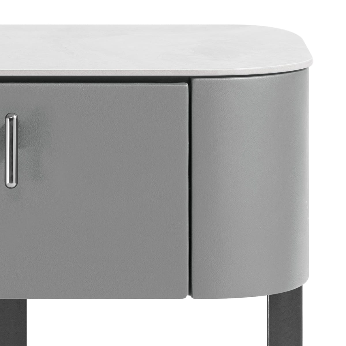 Melrose Bedside Table Grey