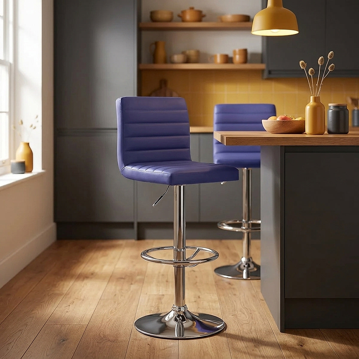 Mint Bar Stool Blue