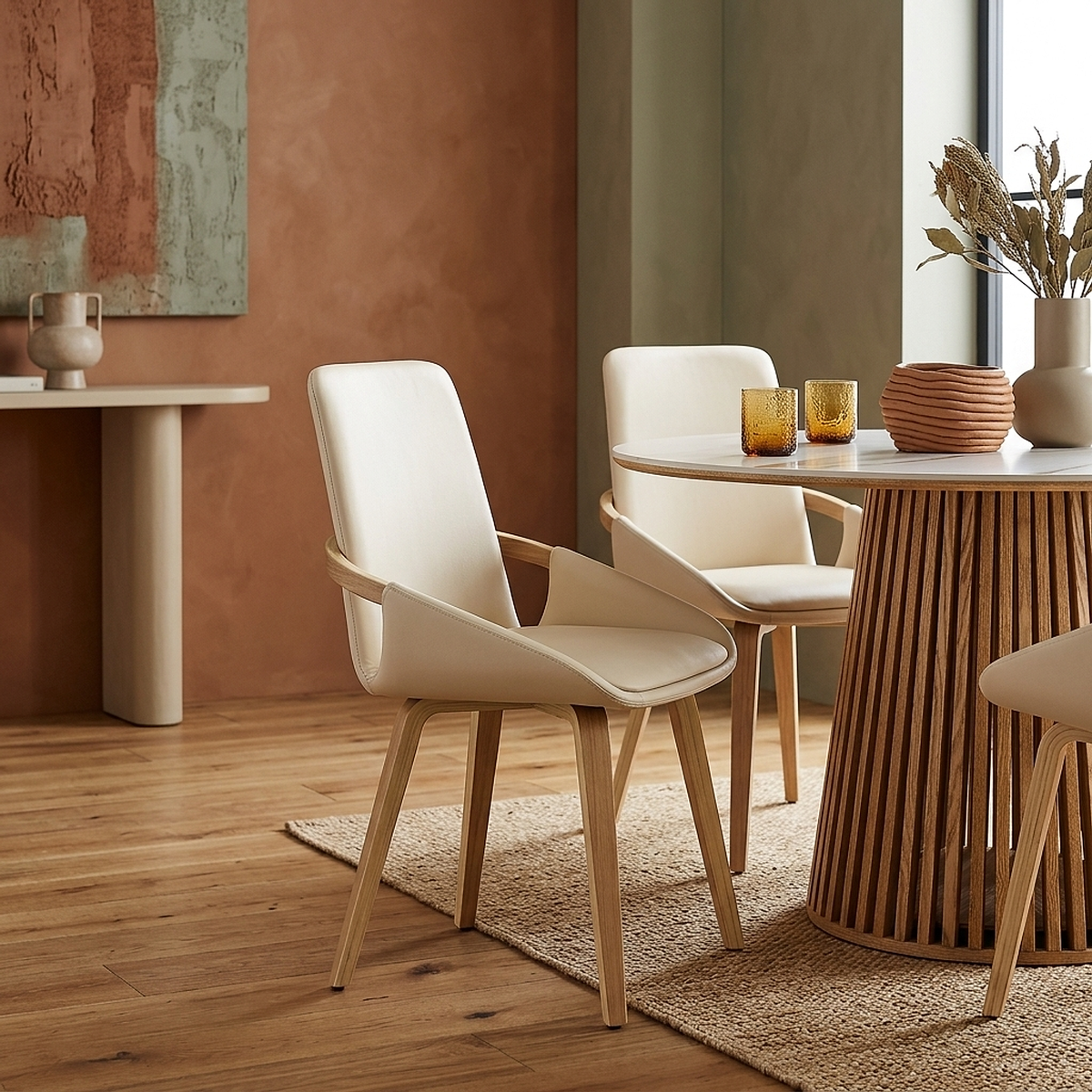 Ohio Dining Chair Cream