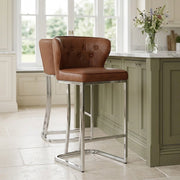 Oregon Bar Stool Antique Tan