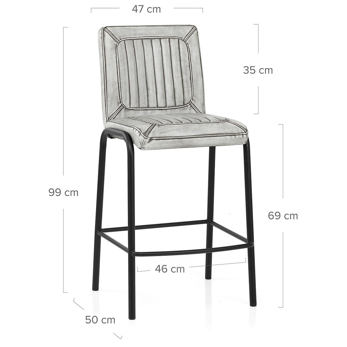 Osprey Bar Stool Vintage White