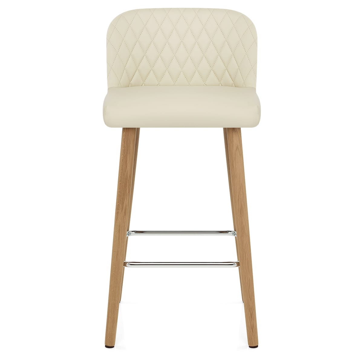 Pacific Wooden Stool Cream