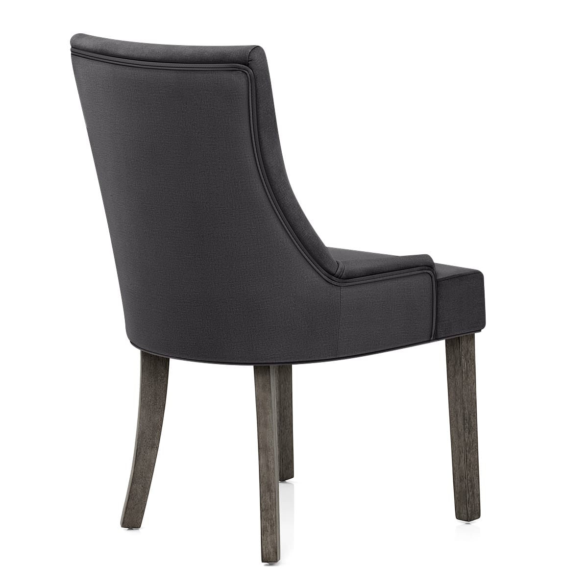 Richmond Grey Oak Chair Charcoal Fabric