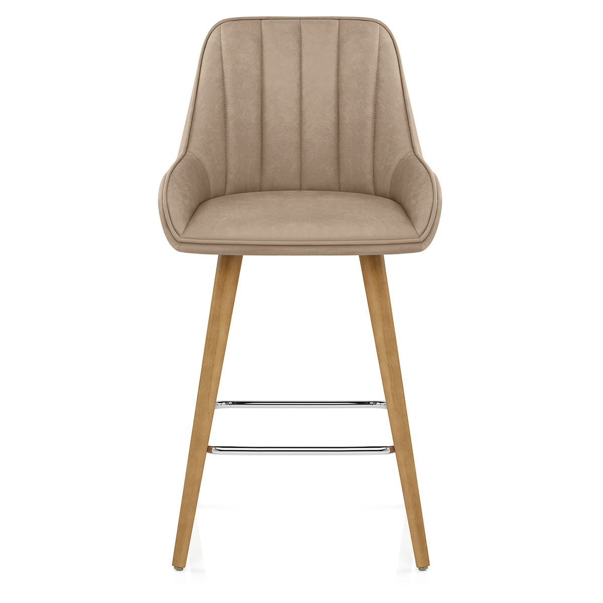 Rosa Oak Bar Stool Brown